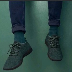 Allbirds Green The Wool Runners Shoes Women's Size 6 St. Patty's Comfortable